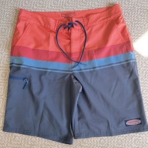Vineyard Vines board shorts, multi-color